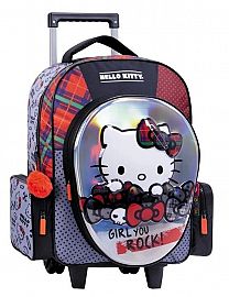 MOCHILA WABRO HELLO KITTY ROCK TERMOFORMADA C/R 14