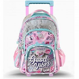 MOCHILA FOOTY GOOD VIBES C/LUZ LED 18