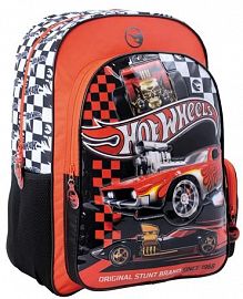 MOCHILA WABRO HOT WHEELS RED CARS ESPALDA 18