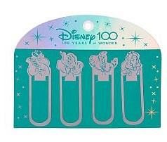 BOOKMARKS METALLIC MOOVING MAW DISNEY 100 AÑOS X4U (1182140205)