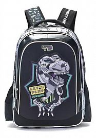 MOCHILA MODAX LETS PLAY DINO TRUKS ESPALDA 18