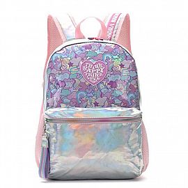 MOCHILA MODAX THINK HAPPY UNICORNIO HOLOGRAFICA ESPALDA 18