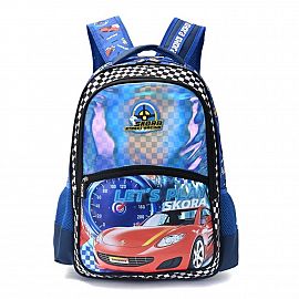 MOCHILA MODAX LETS PLAY STREET RACING ESPALDA 18