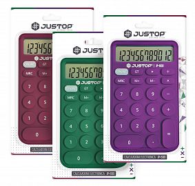 CALCULADORA JUSTOP JP-600 12 DIGITOS