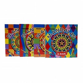 LIBRO PARA PINTAR MANDALAS DE BOLSILLO   EDITORIAL BETINA (2167)