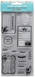 SELLO SILICONADO IBI CRAFT CRISTAL VINTAGE 4X8 BULLET/NAVIDAD (841304/02)