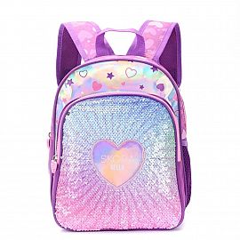 MOCHILA MODAX HELLO SKORA LENTEJUELAS ESPALDA 12