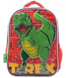 MOCHILA CRESKO MUNDO DINOS T-REX  C/MUSICA 12