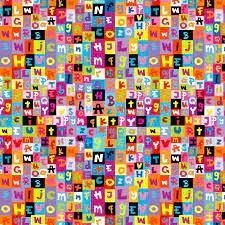 PAPEL AFICHE MURESCO FANTASIA LETRAS X10U C/U