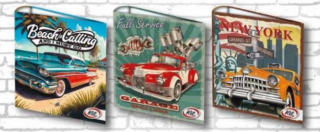CARPETA KIT 3X40 AUTOS CLASICOS (57068)