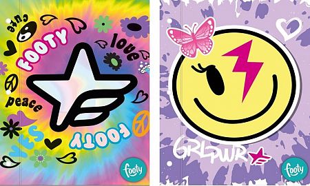 CARPETA INKDROP ESCOLAR N°3 C/CORDON FOOTY GIRL I