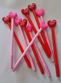 BOLIGRAFO LOVE C/LUZ LED IMPORTADO X36U C/U