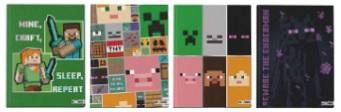 CUADERNO MOOVING T/DURA MINECRAFT 16X21 48H =  (1203248)
