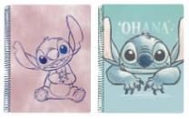 CUADERNO MOOVING 29/7 T. FLEX. X 80 HJS. RAYADO STITCH (1208244)
