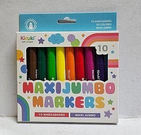 MARCADORES KIRUKI MAXI JUMBO X10U (700007)