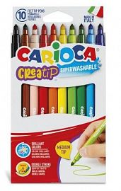 MARCADORES CARIOCA CREATIP X10U (44001)