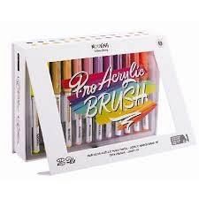 MARCADORES MOOVING PRO ACRYLIC BRUSH X24U (3032124)