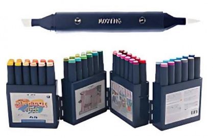 MARCADOR MOOVING DOBLE PUNTA SKETCH ARTIST X48 COLORES (3022248)