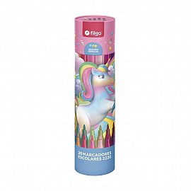 MARCADORES ESCOLARES FILGO PINTO UNICORNIO SURTIDOS X20U (CM2220-E20-FTSY3)