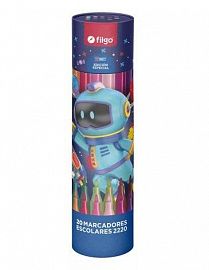 MARCADORES ESCOLARES FILGO PINTO GAMER SURTIDOS X20U (CM2220-E20-FTSY5)