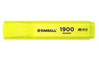 RESALTADOR SIMBALL 1900 PUNTA BISELADA X12U C/U V/COLORES (209620801)