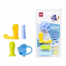 GRIP DE SILICONA LAPIZ SET X4U AZUL (69358A)