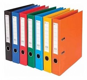 BIBLIORATO AVIOS PVC OFICIO LOMO ANGOSTO V/COLORES
