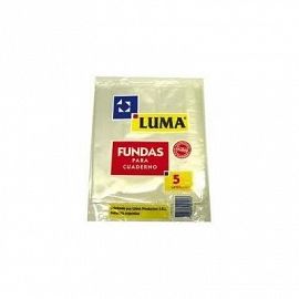 FUNDA LUMA P/CUADERNO AJUSTABLE  X 5 UNID 300155