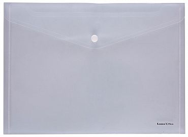 SOBRE C/BOTON HORIZONTAL A5 TRANSPARENTE LAMA (CH322A5)