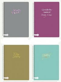 CUADERNO REYSA LINEA METAL SEMI FLEX 20X28 80H (1075)