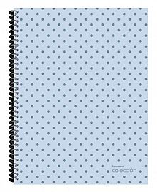 CUADERNO LEDESMA 21X27 COLECCION X84H C/ESPIRAL RAYADO (102677)