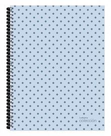 CUADERNO LEDESMA 21X27 COLECCION X84H C/ESPIRAL CUADRICULADO (102678)