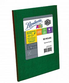 CUADERNO AULA UNIVERSAL T/C FORRADO V/COLORES 50 H CUADRICULADO (360913)