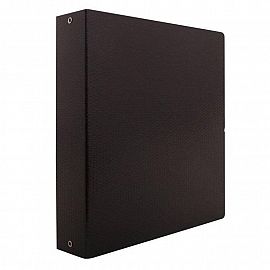 CARPETA EZCO FIBRA NEGRA OFICIO 2X40 (203402)