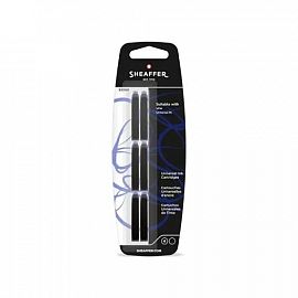 CARTUCHO SHEAFFER NEGRO BLISTER X6U (93090)