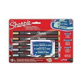 MARCADOR SHARPIE CREATIVE ACRILICO PTA RED. X 5 COLORES TIERRA 2 (2213328)