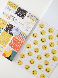 PAPEL P/SCRAP IBI CRAFT CREATIVA  A5 180 GRS 30HJS (600862)
