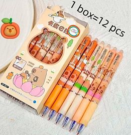 BOLIGRAFO BORRABLE COLOURS CAPYBARA X12U C/U (8827)